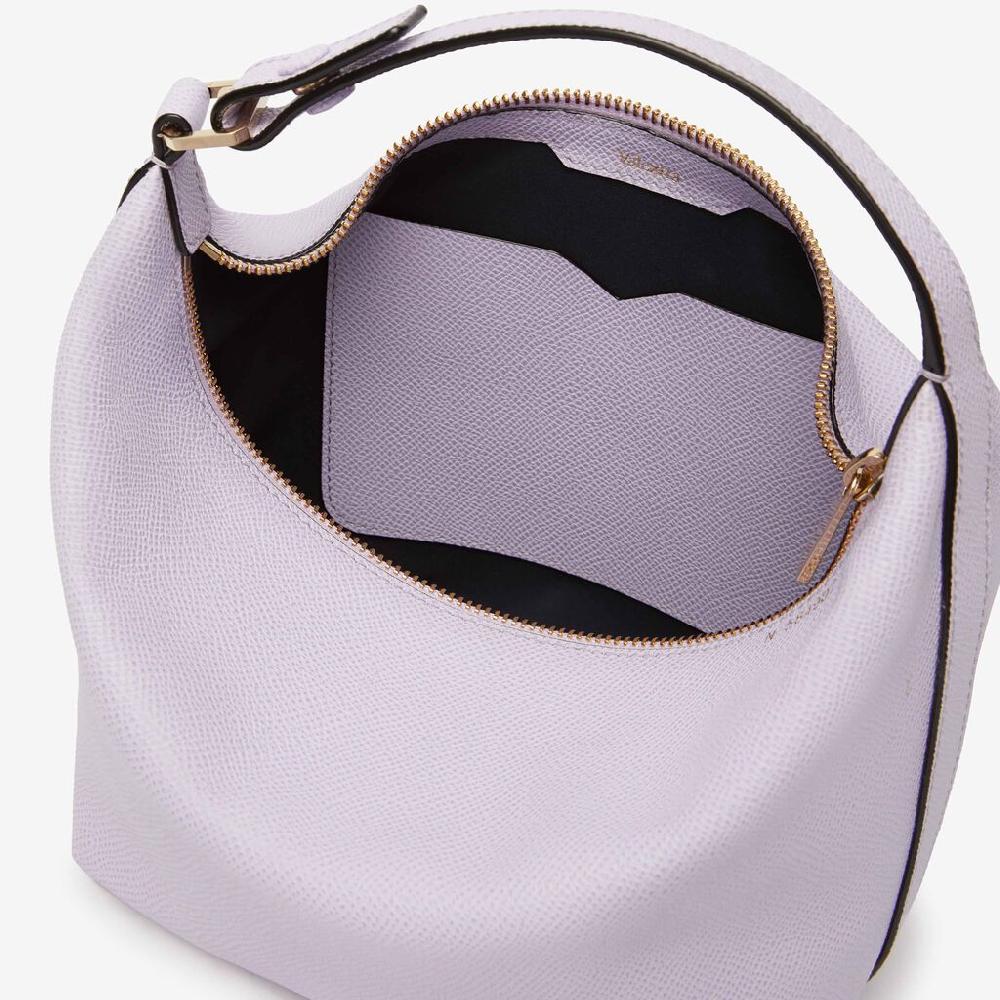 Valextra Borsa da Donna Mochi Mini di Lusso in Pelle Lilla | Valextra Saldi
