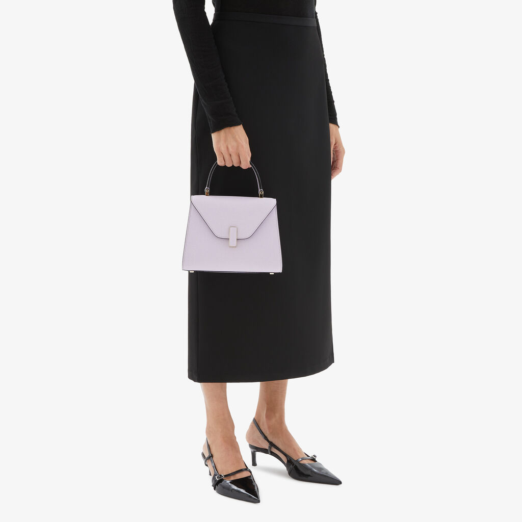 Valextra Borsa a mano Donna Mini di Lusso in Pelle Lilla | Valextra Iside Hotsell