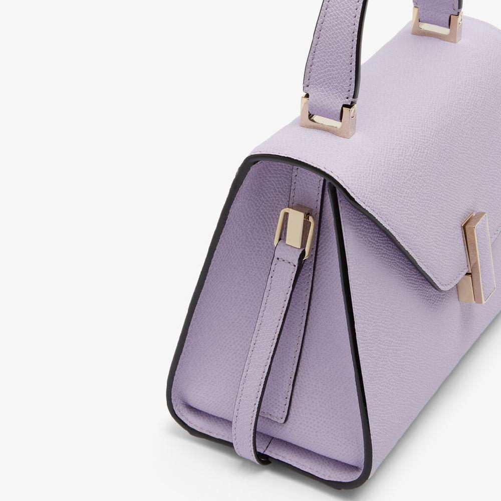 Valextra Borsa a mano Donna Mini di Lusso in Pelle Lilla | Valextra Iside Hotsell