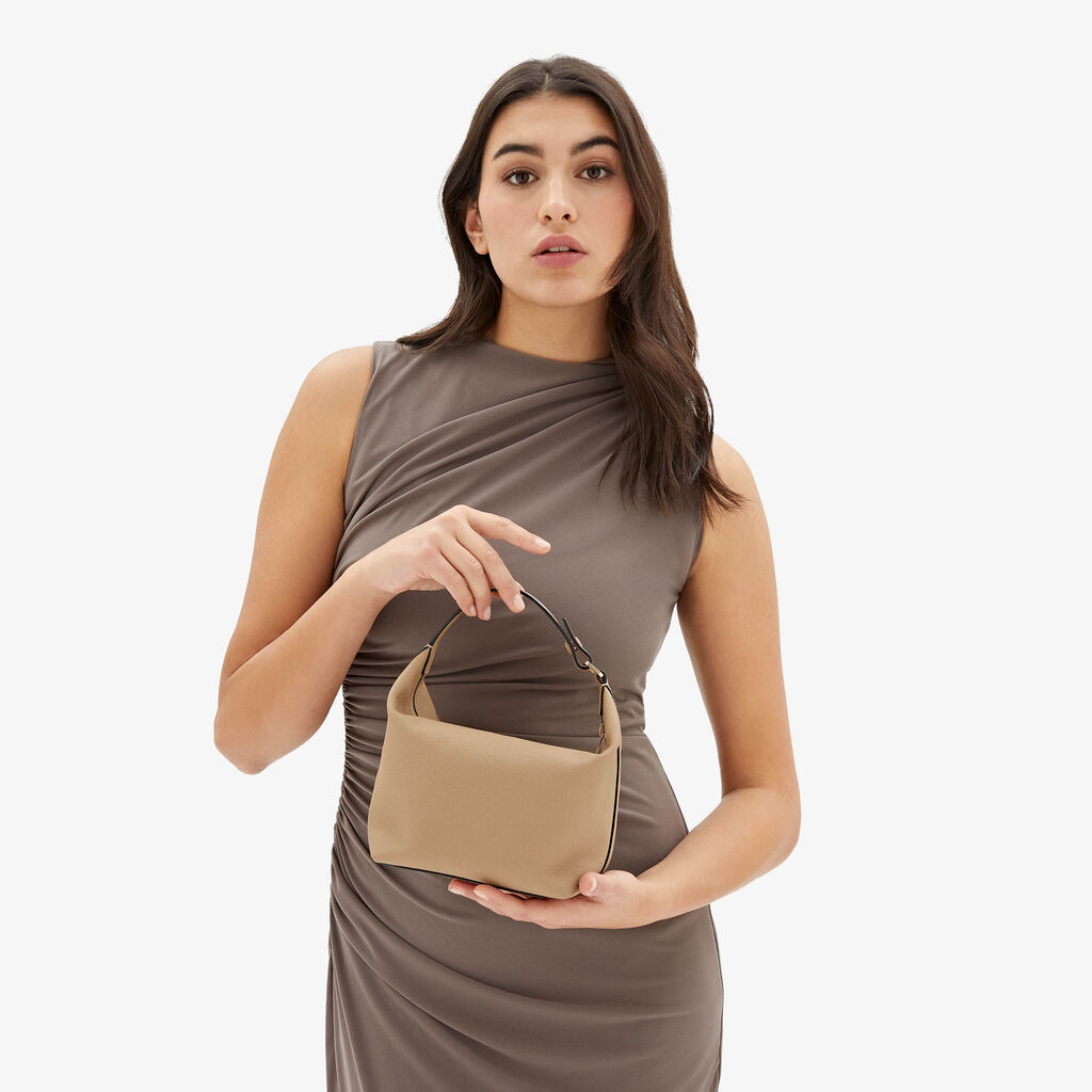 Valextra Borsa a mano da Donna Mochi di Lusso in Pelle Beige | Valextra Vendita Economica