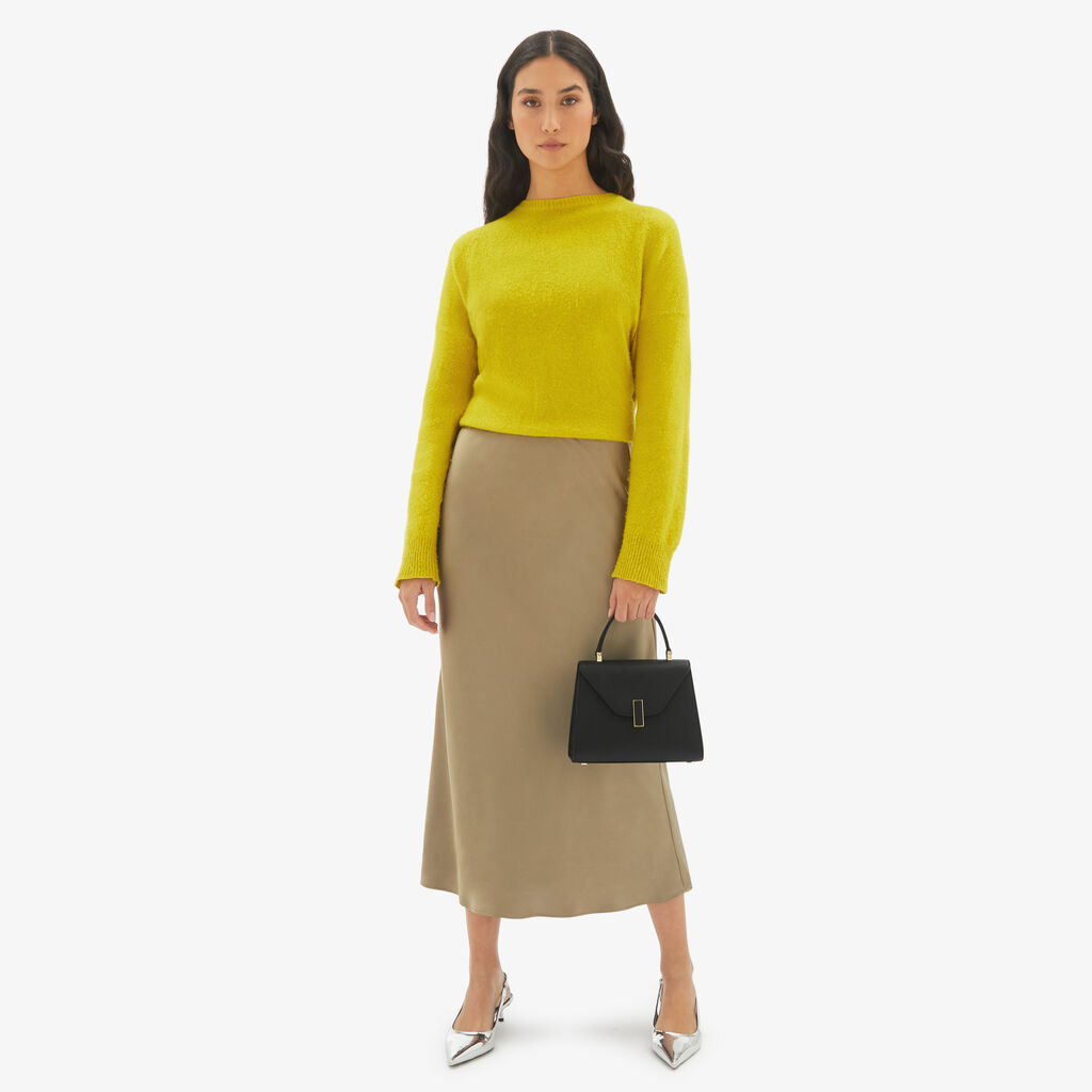 Valextra Borsa a mano Mini in Pelle Nera | Valextra Iside In Saldo