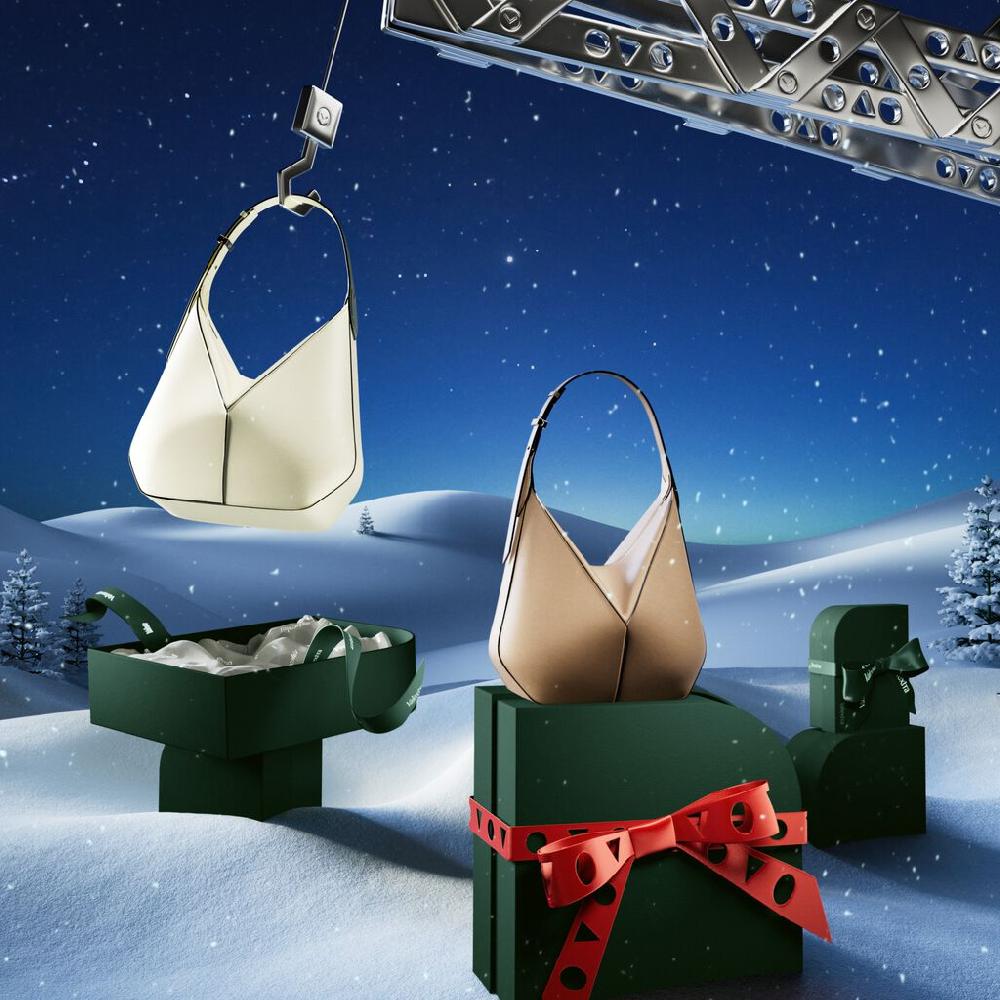 Valextra Borsa hobo da Donna di Lusso in pelle Bianca | Valextra Vivi Nuova