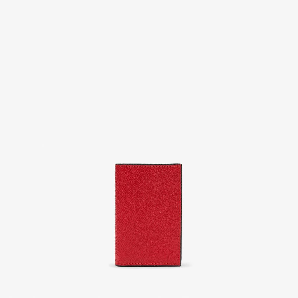 Valextra Portatessere in Pelle Rossa | Valextra Shopping Online