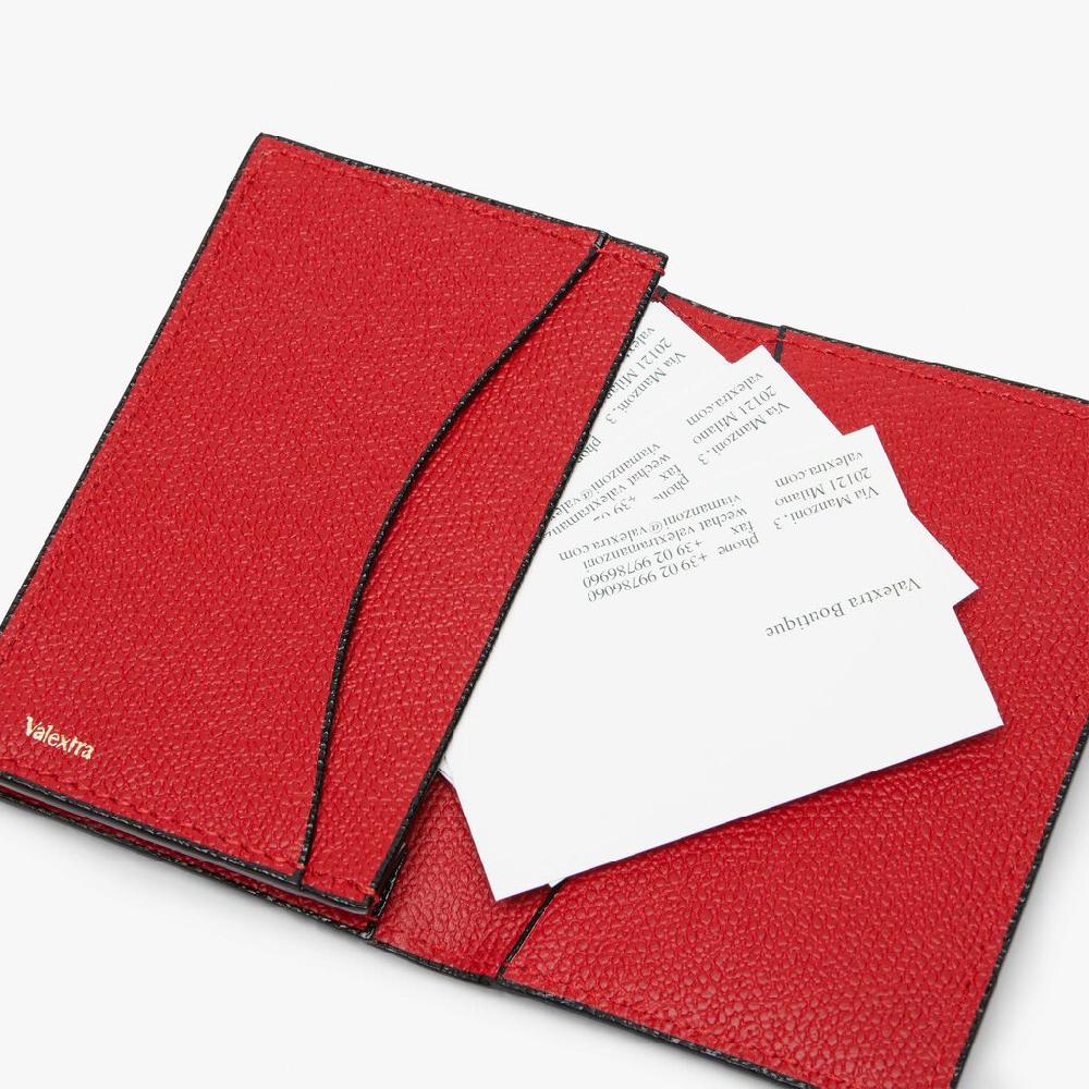 Valextra Portatessere in Pelle Rossa | Valextra Shopping Online