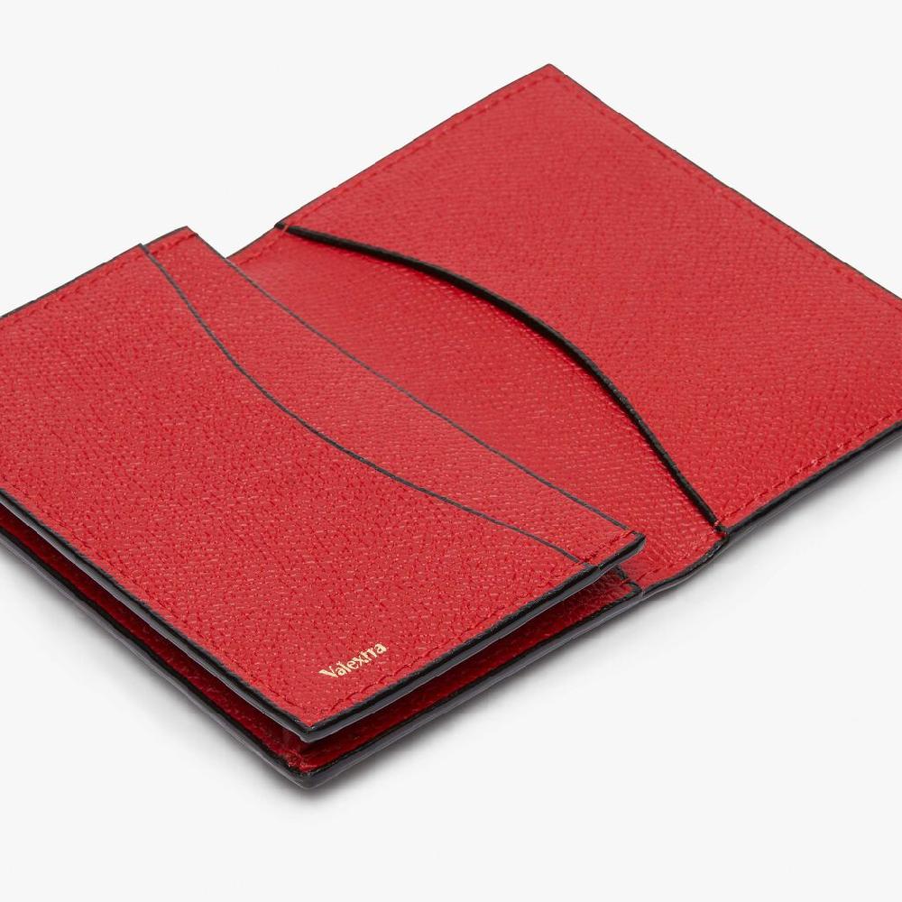 Valextra Portatessere in Pelle Rossa | Valextra Shopping Online