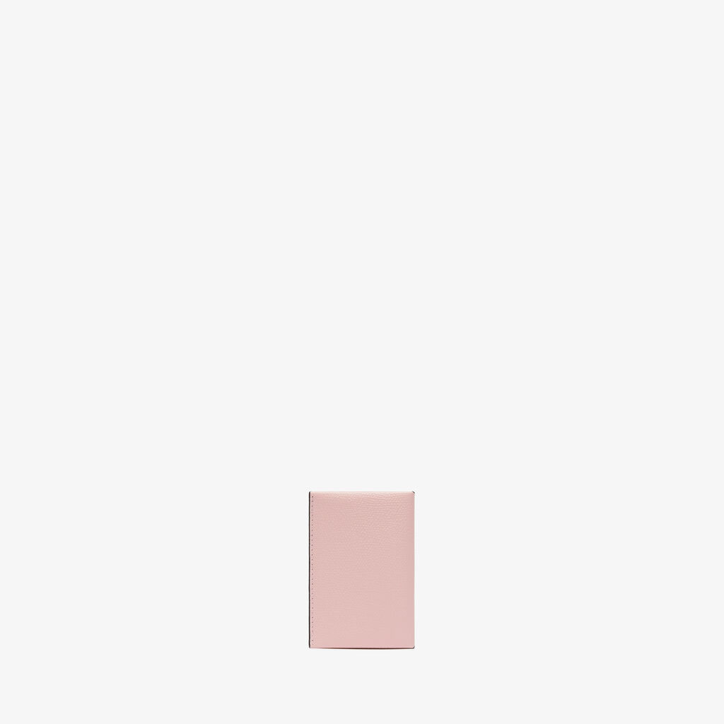 Valextra Porta carte piccolo da Donna in Pelle Rosa | Valextra Soddisfazione Garantita