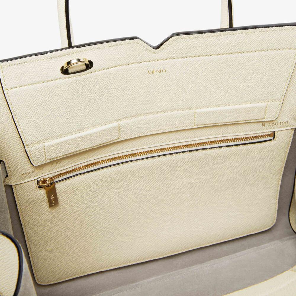 Valextra Borsa a mano da Donna Media Bianca di Lusso | Valextra In Vendita