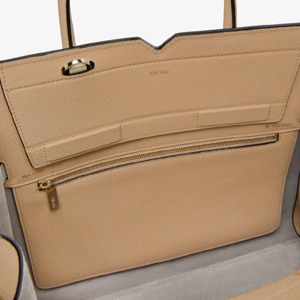 Valextra Borsa a mano da Donna Media Beige di Lusso | Valextra Offerte
