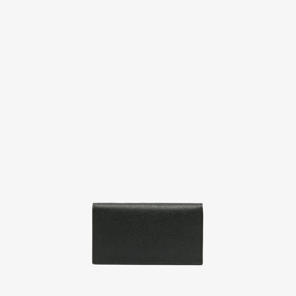 Valextra Portafoglio grande in Pelle Nera | Valextra Brera Moda