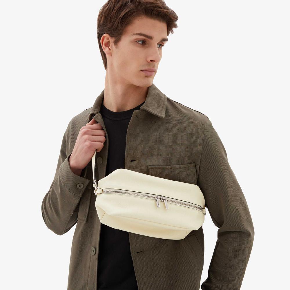 Valextra Borsa Origami da Donna in Pelle Bianca di Lusso | Valextra Shopping Online
