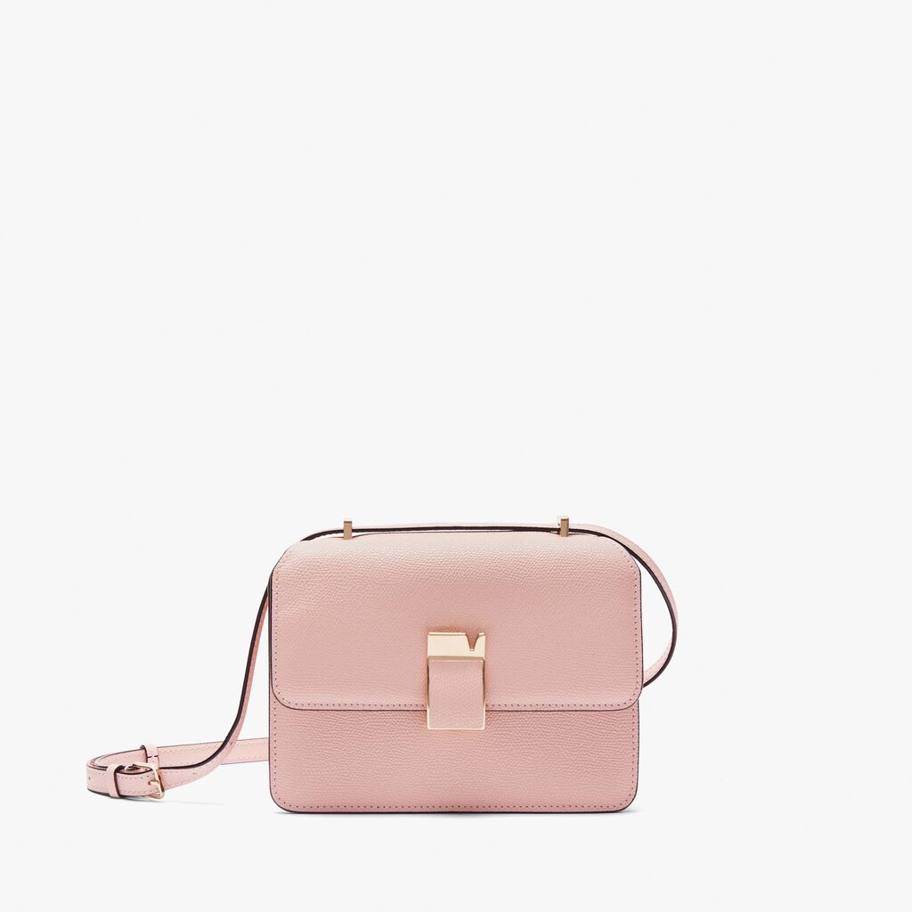 Valextra Borsetta a tracolla elegante NoLo in Pelle Rosa | Valextra Moda