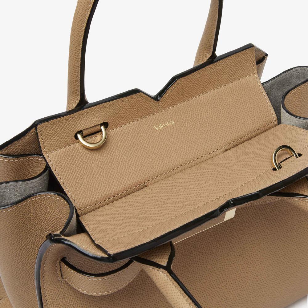 Valextra Borsa a mano da Donna in Pelle Beige di Lusso | Valextra Sconto