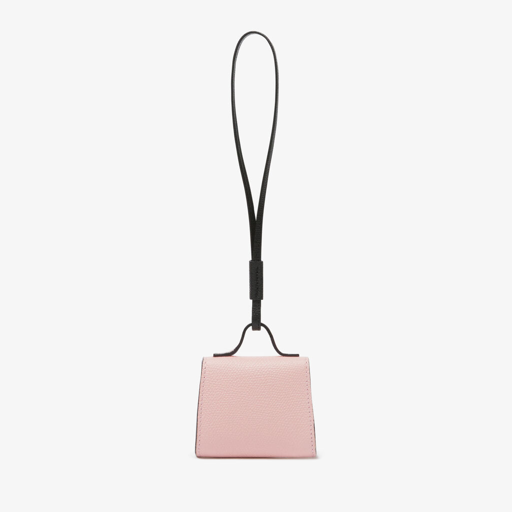 Valextra Charm per borsa da Donna in Pelle Rosa | Valextra Iside Vendita Economica