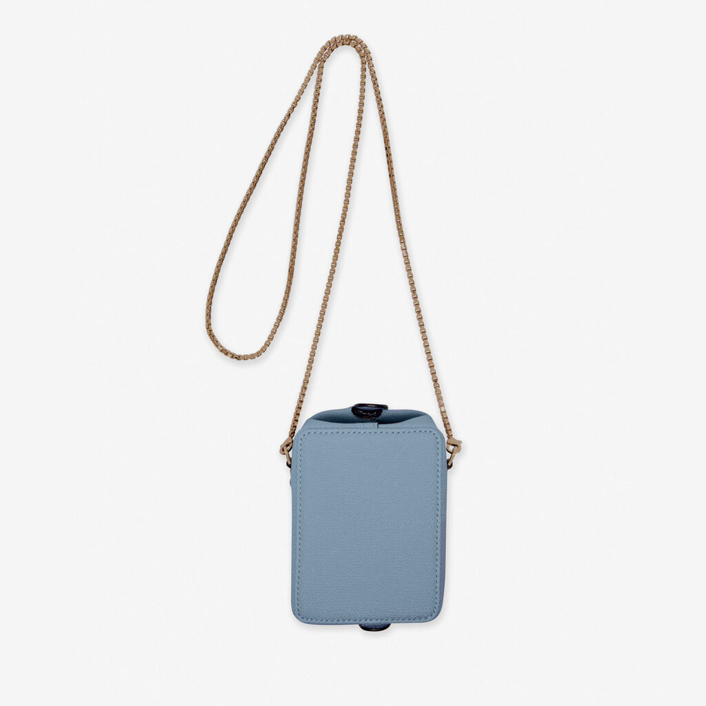 Valextra Borsa da viaggio in Pelle Azzurra | Valextra Tric Trac In Saldo