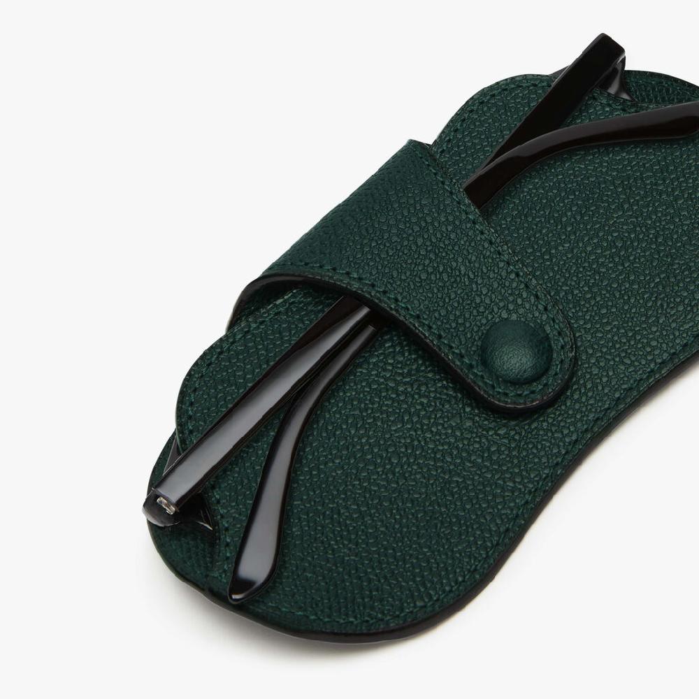 Valextra Custodia occhiali in Pelle Verde | Valextra Fino Al -60%