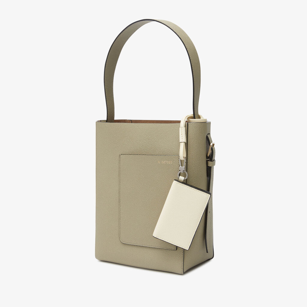 Valextra Porta carte con laccio da Donna in Pelle Bianca | Valextra Outlet