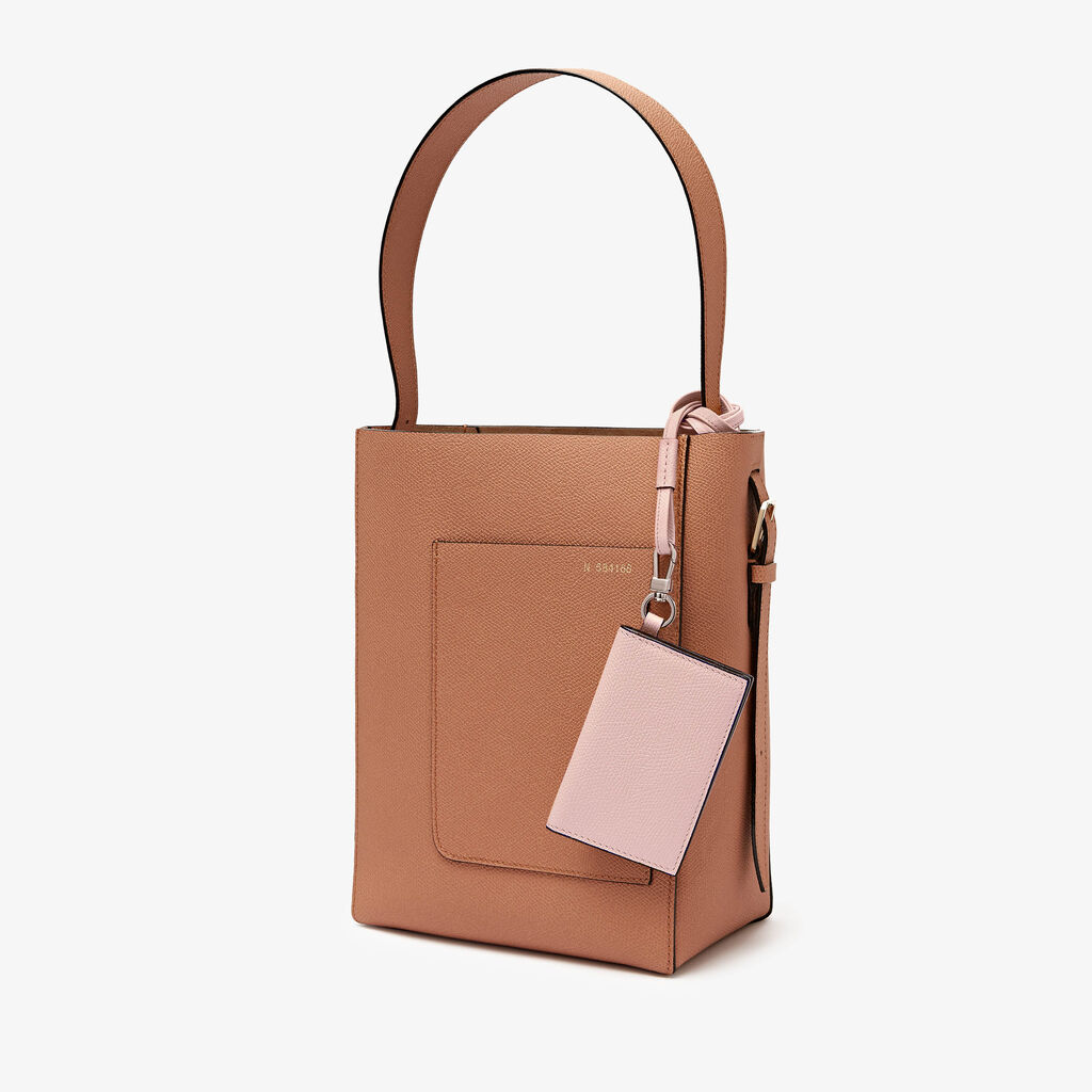 Valextra Porta carte con laccio da Donna in Pelle Rosa | Valextra In Vendita