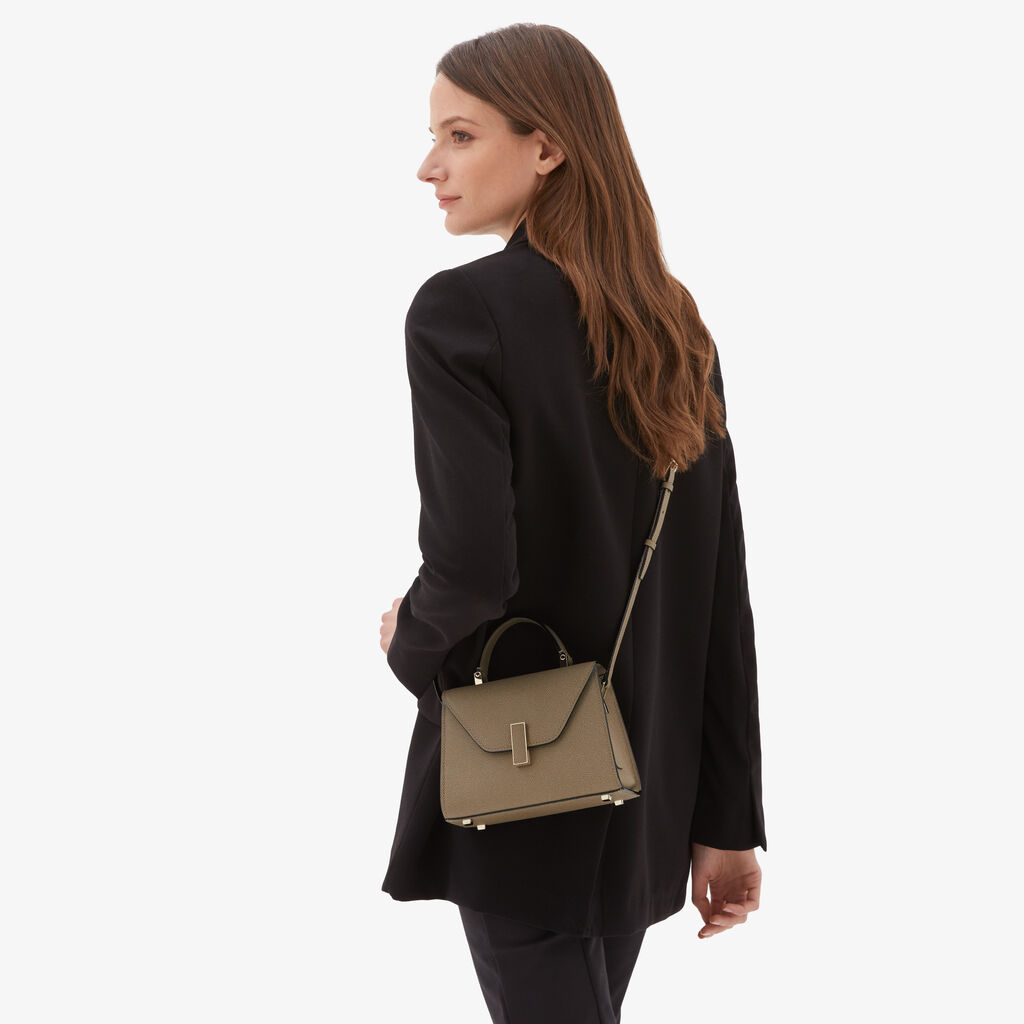 Valextra Borsa a mano Micro in Pelle | Valextra Iside Consegna Veloce