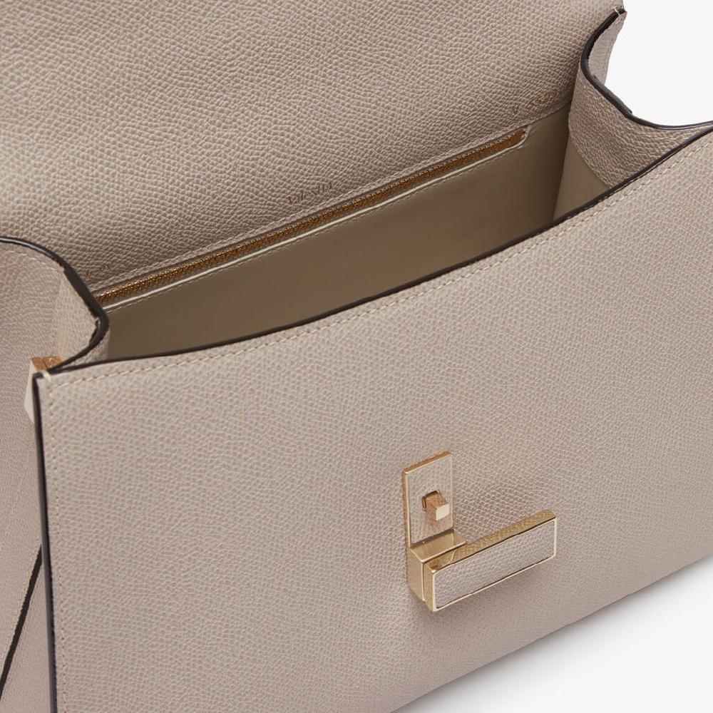 Valextra Borsa a mano da Donna in Pelle Rosa Nude | Valextra Iside Qualità