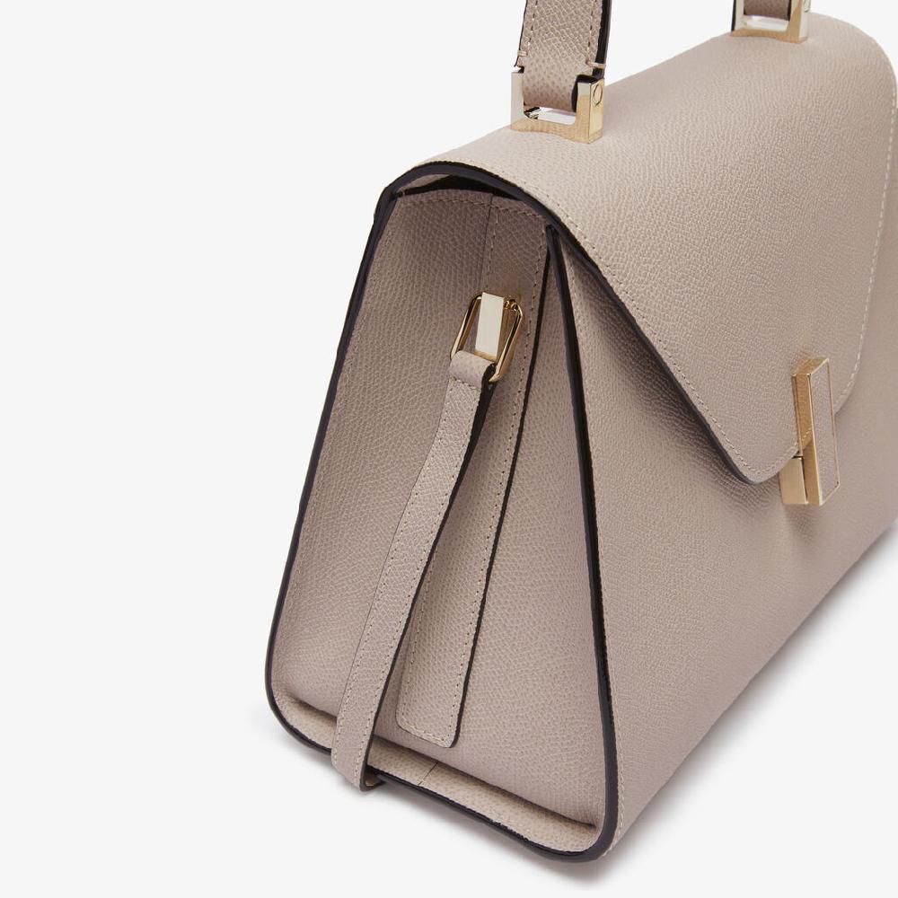 Valextra Borsa a mano da Donna in Pelle Rosa Nude | Valextra Iside Qualità