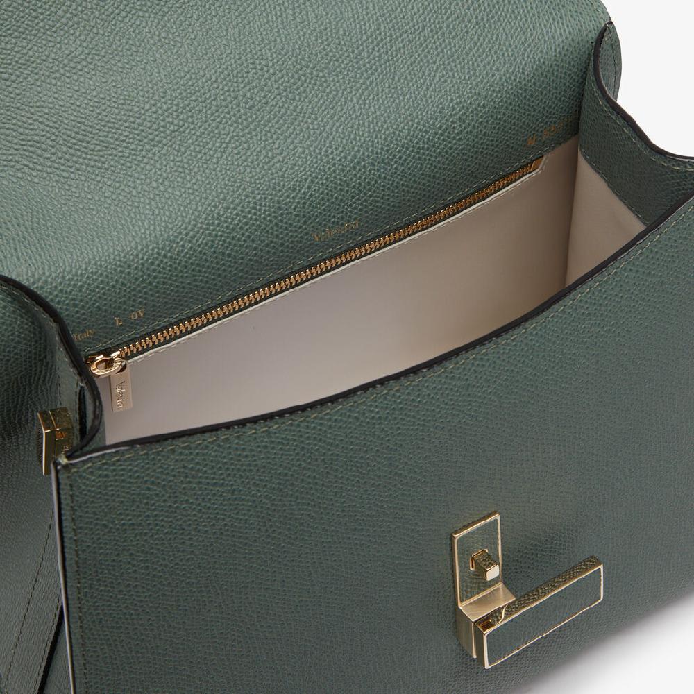 Valextra Borsa a mano da Donna in Pelle Verde di Lusso | Valextra Iside Vendita