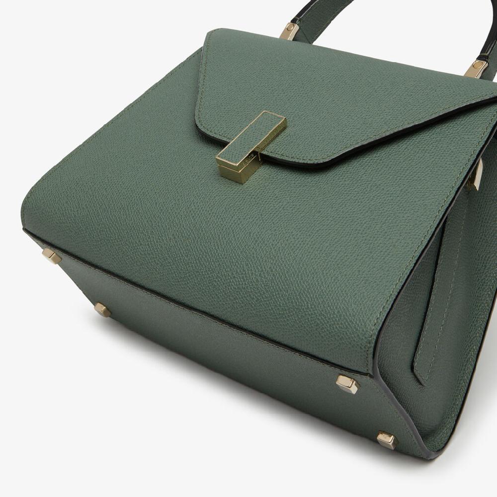 Valextra Borsa a mano da Donna in Pelle Verde di Lusso | Valextra Iside Vendita