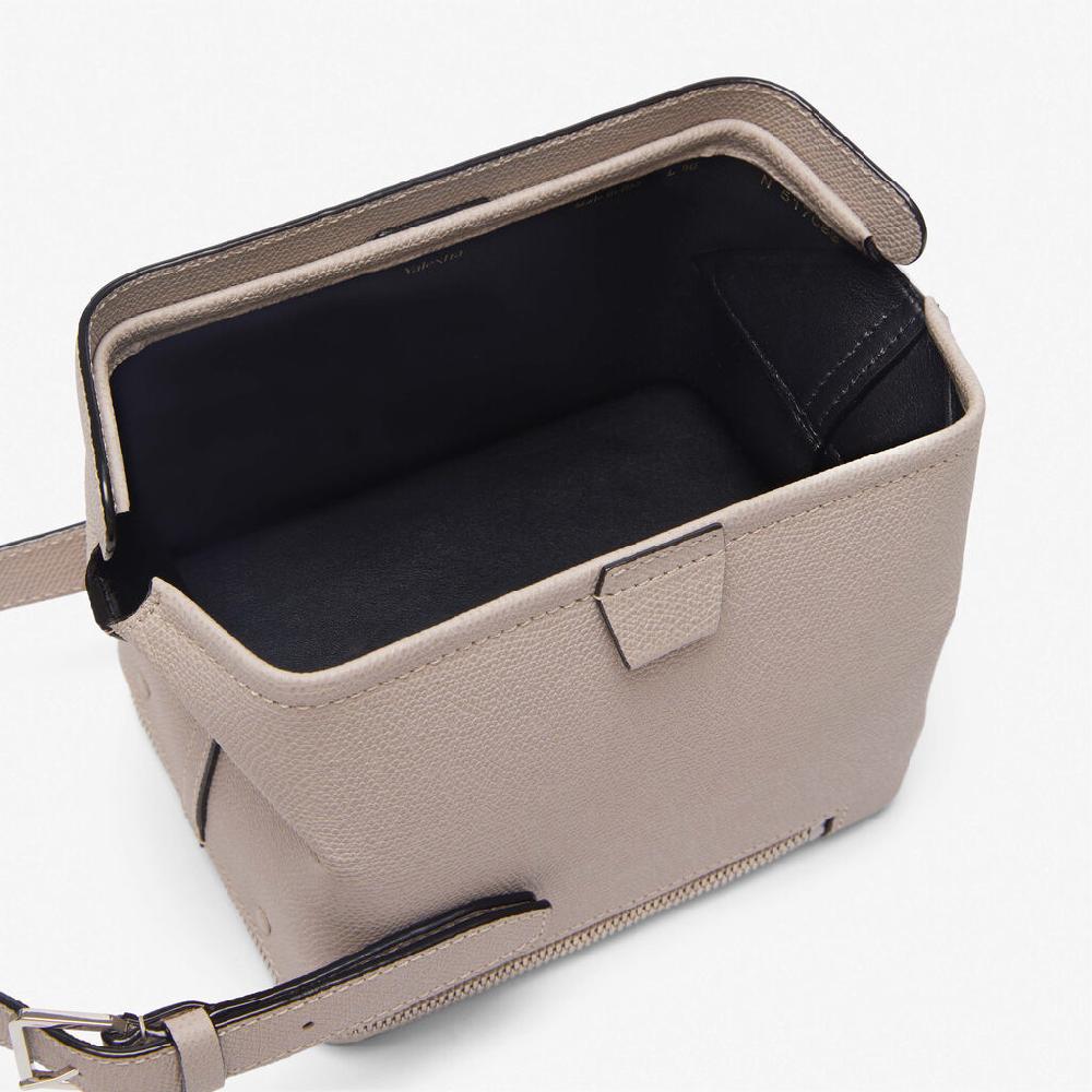 Valextra Borsa a tracolla Mini in Pelle Rosa Nude | Valextra Tric Trac Sottocosto