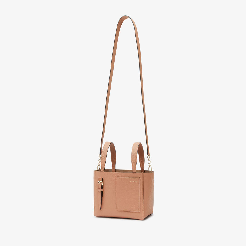 Valextra Borsa a secchiello da Donna di Lusso in Pelle Marrone | Valextra Soft Offerte