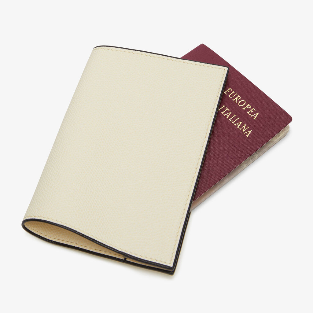 Valextra Porta passaporto da Donna in Pelle Bianca di Lusso | Valextra Prezzo basso