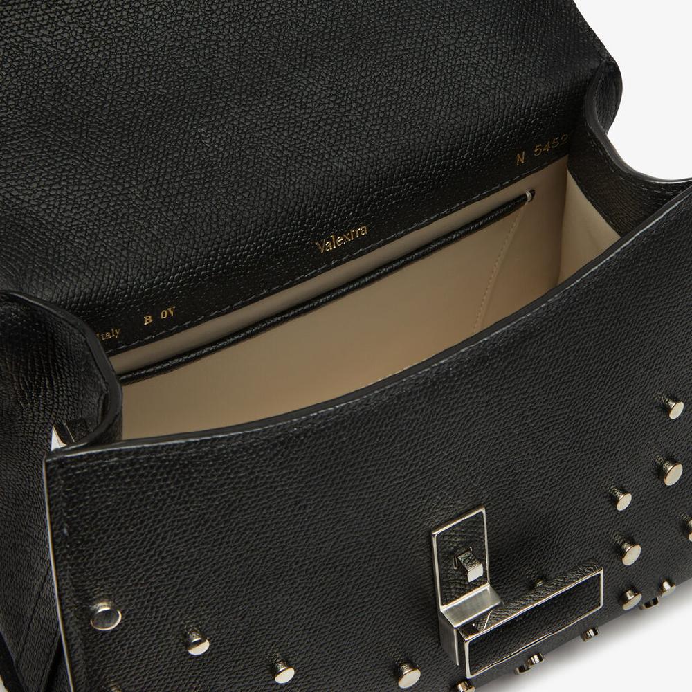 Valextra Borsa a mano da Donna Mini Nera di Lusso | Valextra Iside Shopping Online