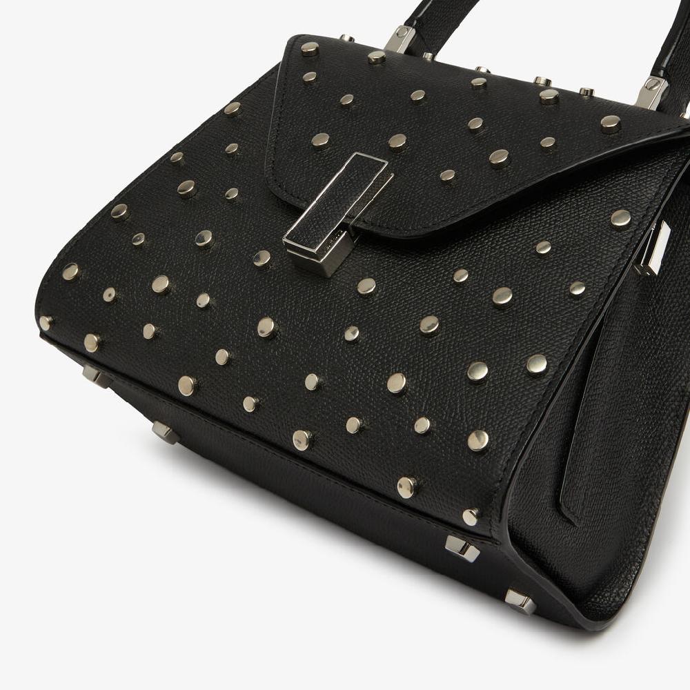 Valextra Borsa a mano da Donna Mini Nera di Lusso | Valextra Iside Shopping Online