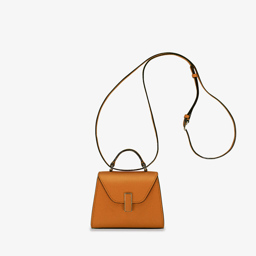 Valextra Borsa cintura in Pelle Marrone con tracolla | Valextra Iside Pezzi Unici