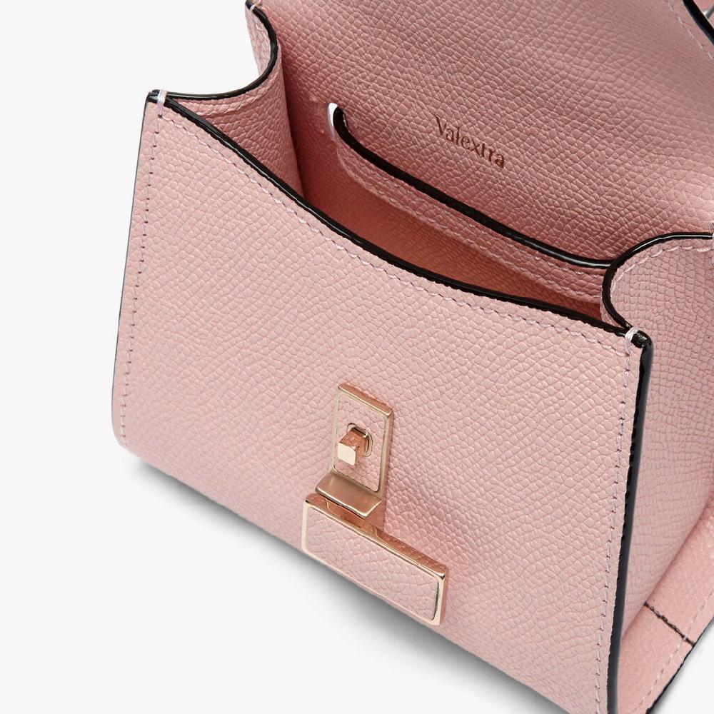 Valextra Borsetta cintura da Donna in Pelle Rosa | Valextra Iside Soddisfazione Garantita