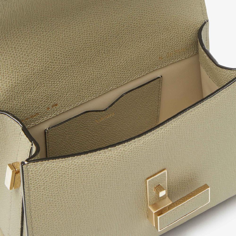 Valextra Borsetta a mano da Donna in Pelle rigida Verde tundra | Valextra Iside Hotsell