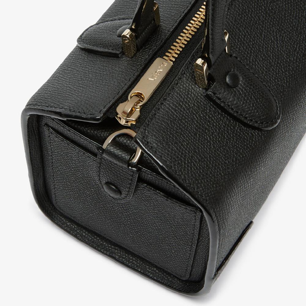 Valextra Borsa bauletto Mini elegante in Pelle Nera | Valextra Babila Vendita Economica