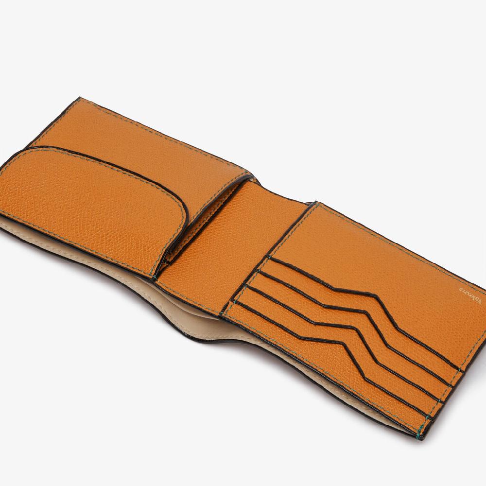 Valextra Portafoglio porta carte e monete in Pelle Marrone | Valextra Bestseller