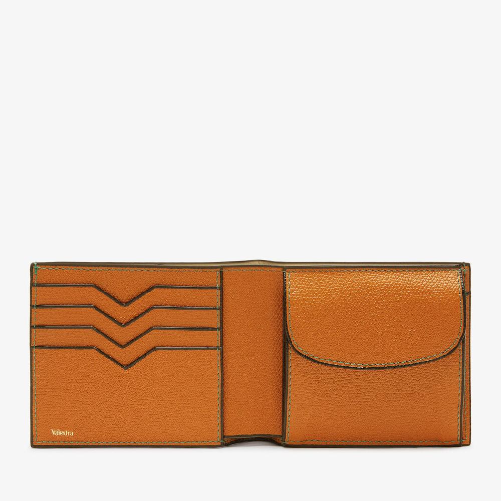 Valextra Portafoglio porta carte e monete in Pelle Marrone | Valextra Bestseller