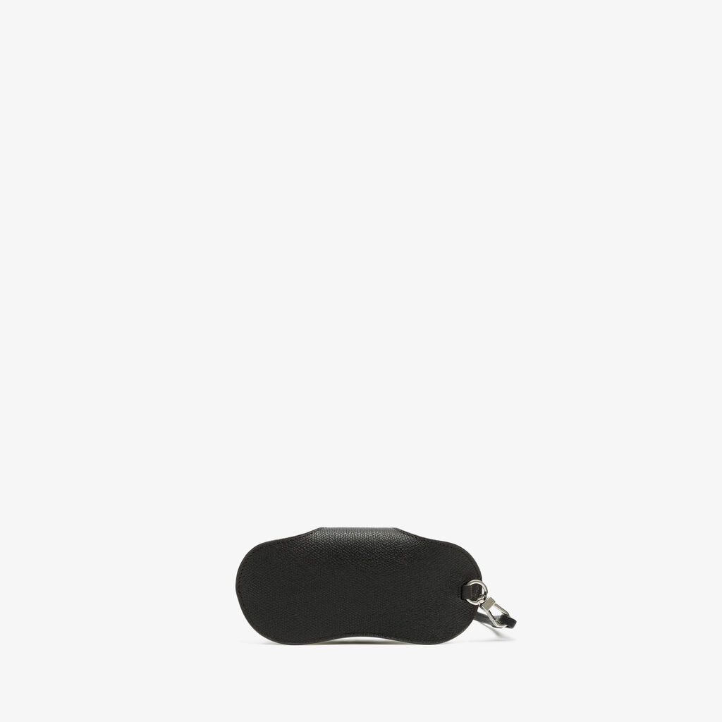 Valextra Custodia per occhiali in Pelle Nera con tracolla | Valextra Liquidazione