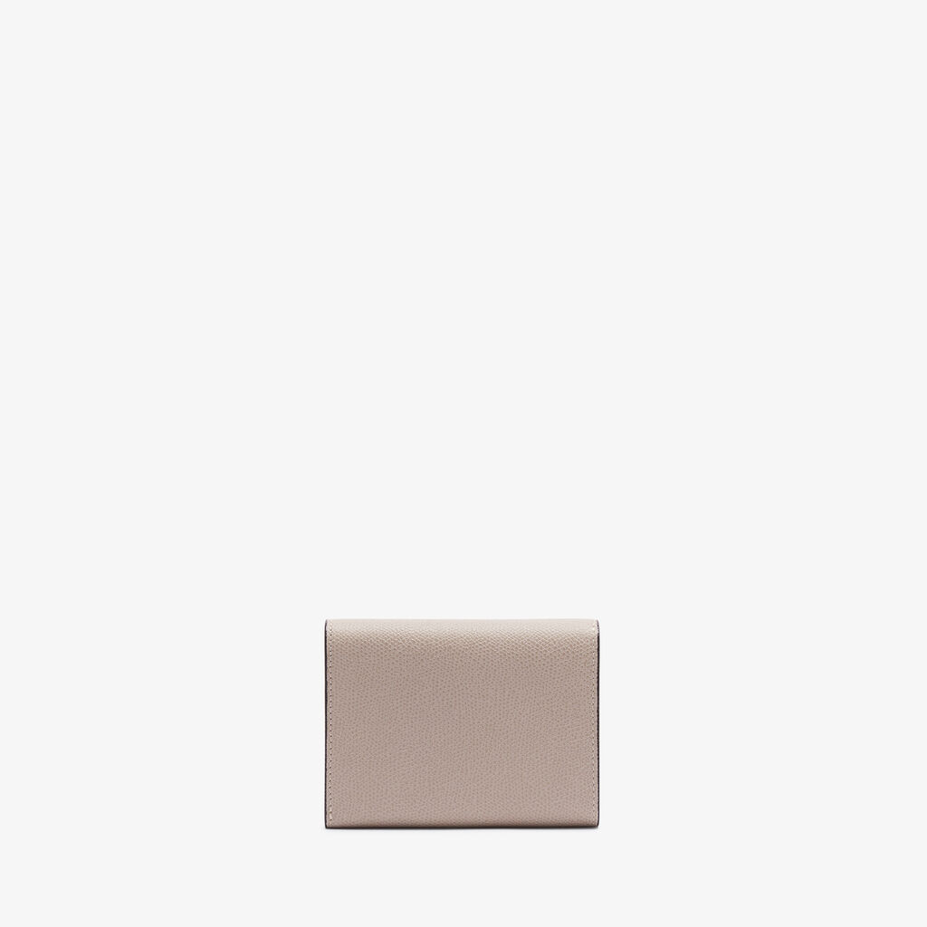Valextra Portafoglio piccolo da Donna in Pelle Rosa Nude | Valextra Iside Fino al 50% di sconto