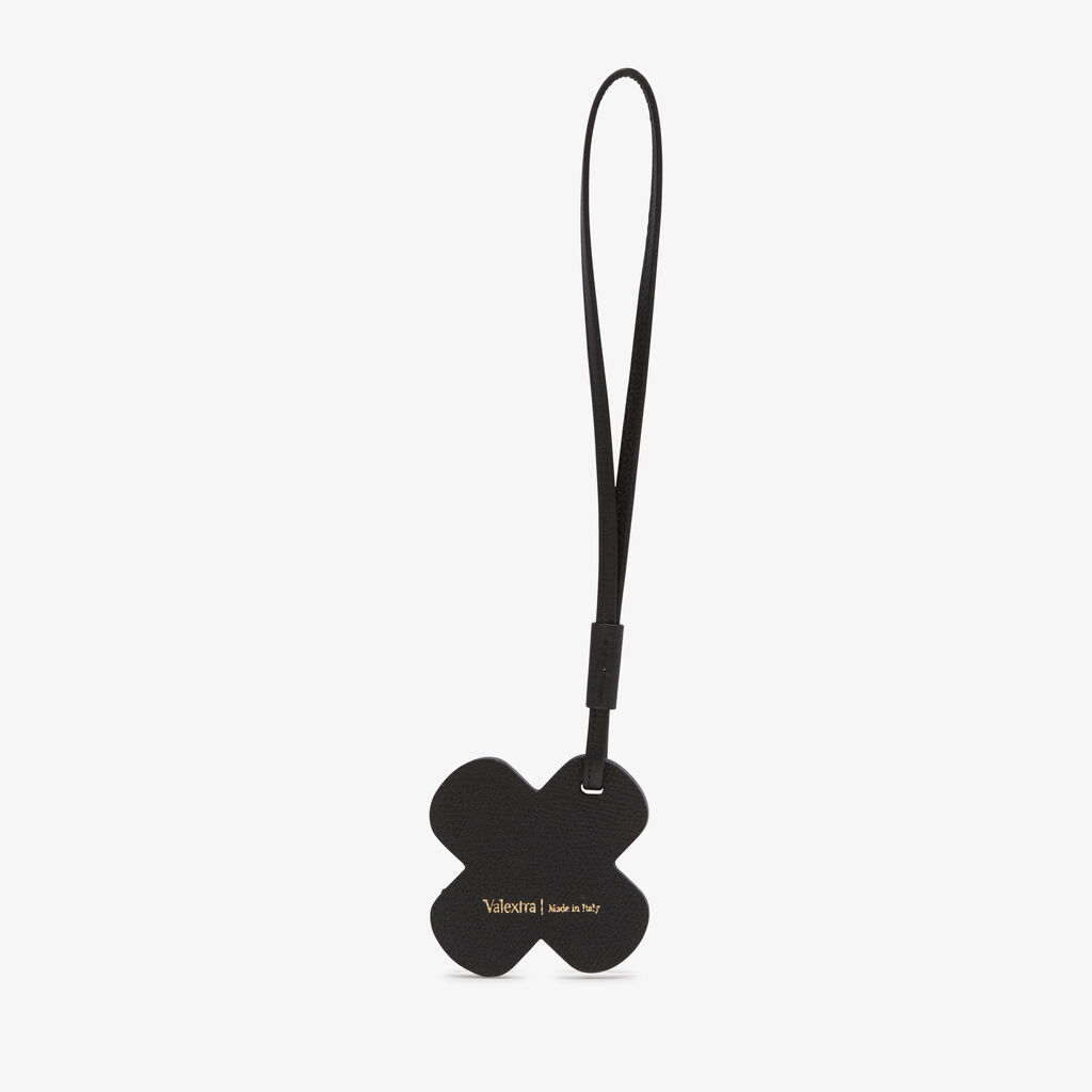 Valextra Charm per borsa Cerotto in Pelle Bianca e Nera | Valextra Fino al 65% di sconto
