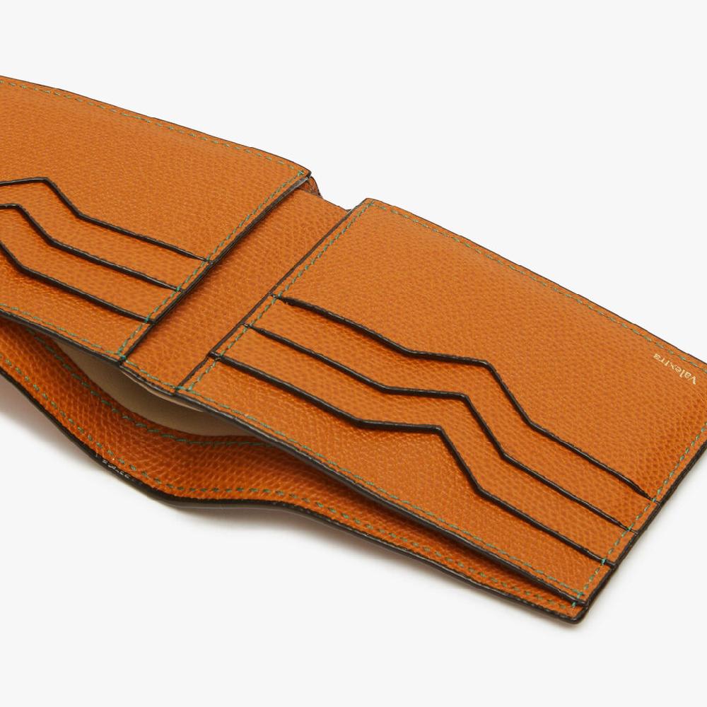 Valextra Porta carte di credito e banconote in Pelle Marrone | Valextra 50% di sconto con spedizione gratuita
