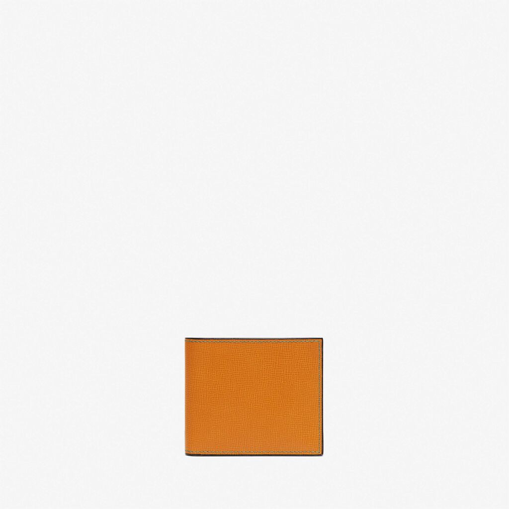 Valextra Portafoglio classico Bifold in Pelle Marrone | Valextra In vendita