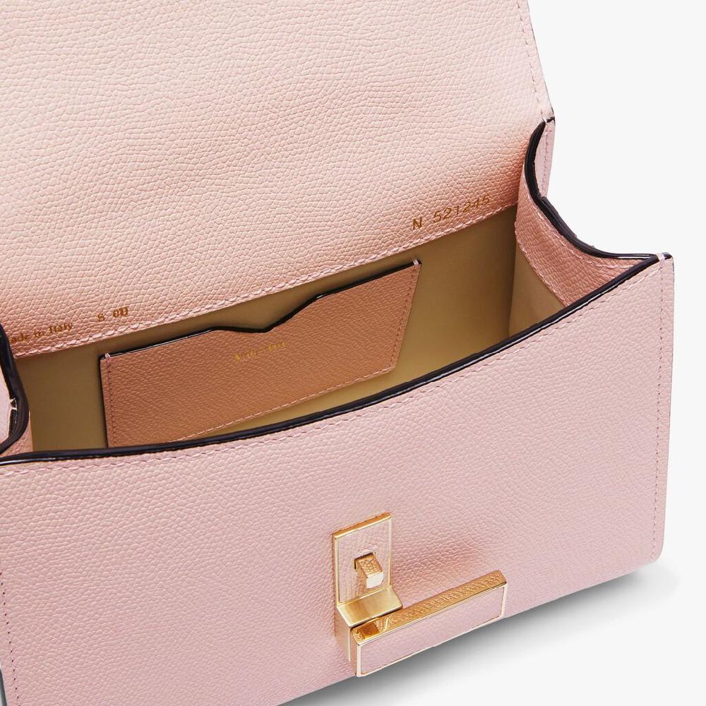 Valextra Borsetta piccola Micro in Pelle Rosa | Valextra Iside 50% di sconto per tempo limitato