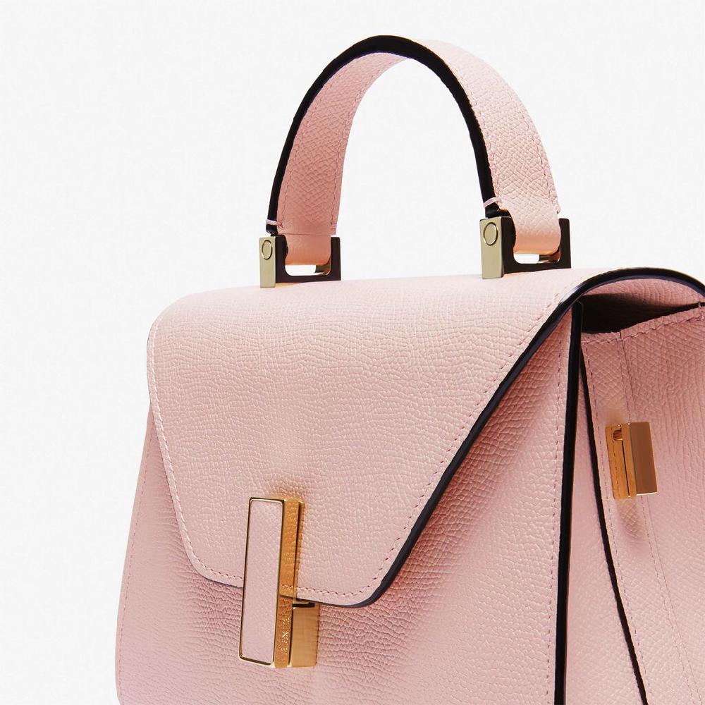Valextra Borsetta piccola Micro in Pelle Rosa | Valextra Iside 50% di sconto per tempo limitato