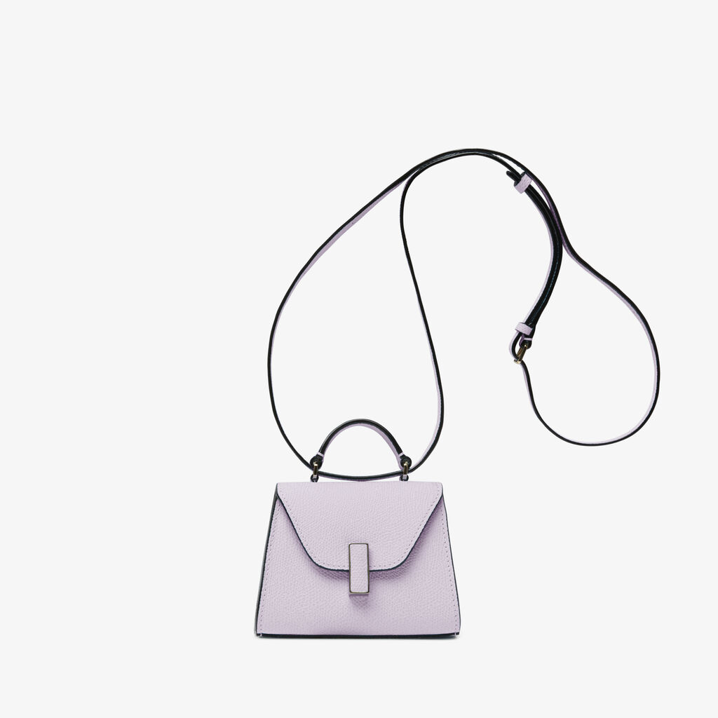 Valextra Borsa cintura da Donna di Lusso in Pelle Lilla | Valextra Iside Offerta