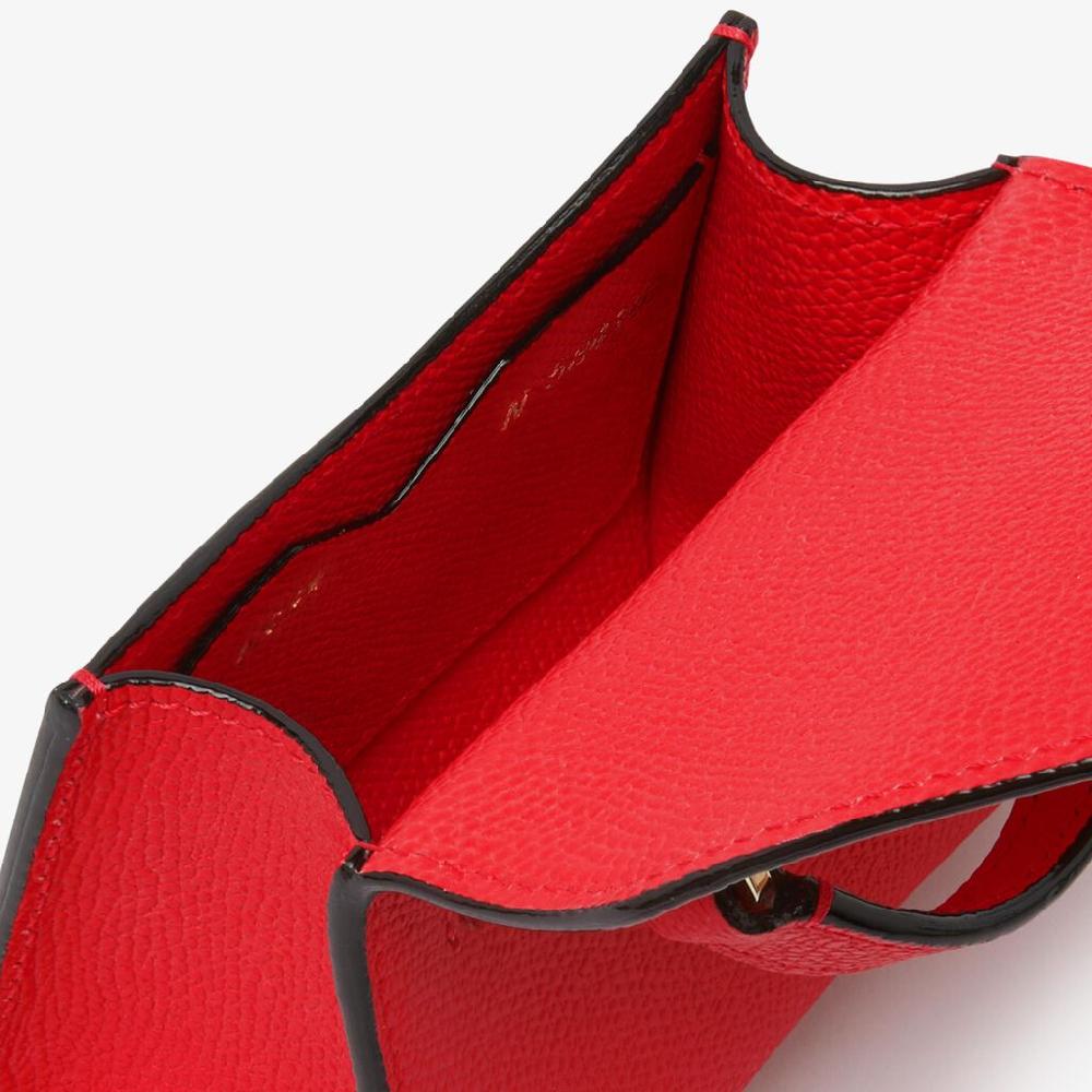 Valextra Borsa cintura da Donna in Pelle Rossa cremisi | Valextra Iside Economico