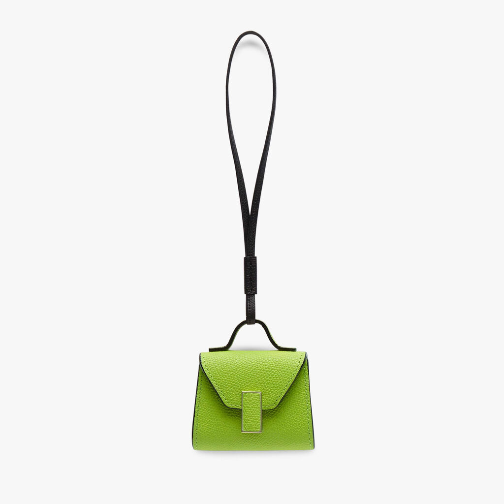 Valextra Charm per borsa da Donna in Pelle Verde | Valextra Iside Online