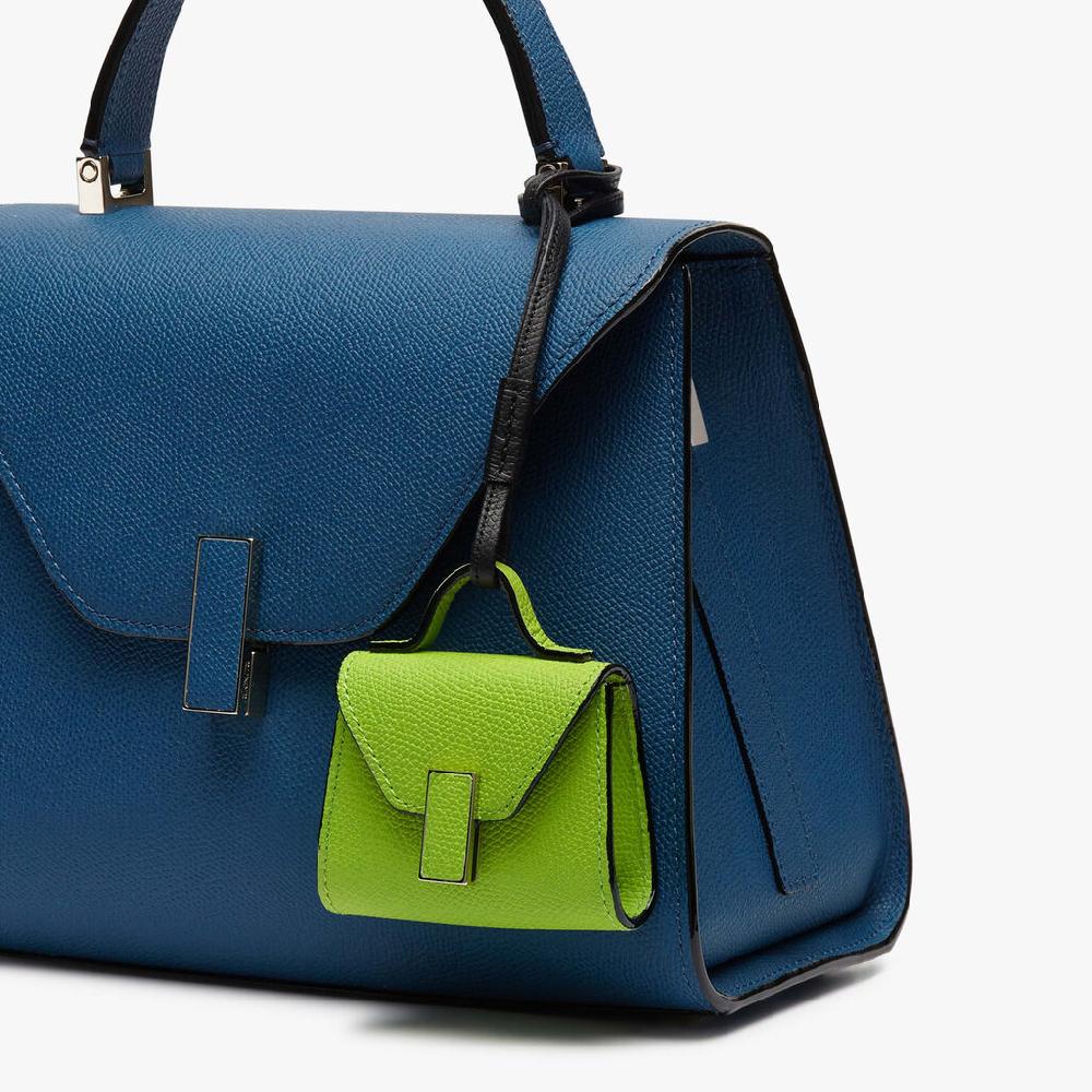 Valextra Charm per borsa da Donna in Pelle Verde | Valextra Iside Online