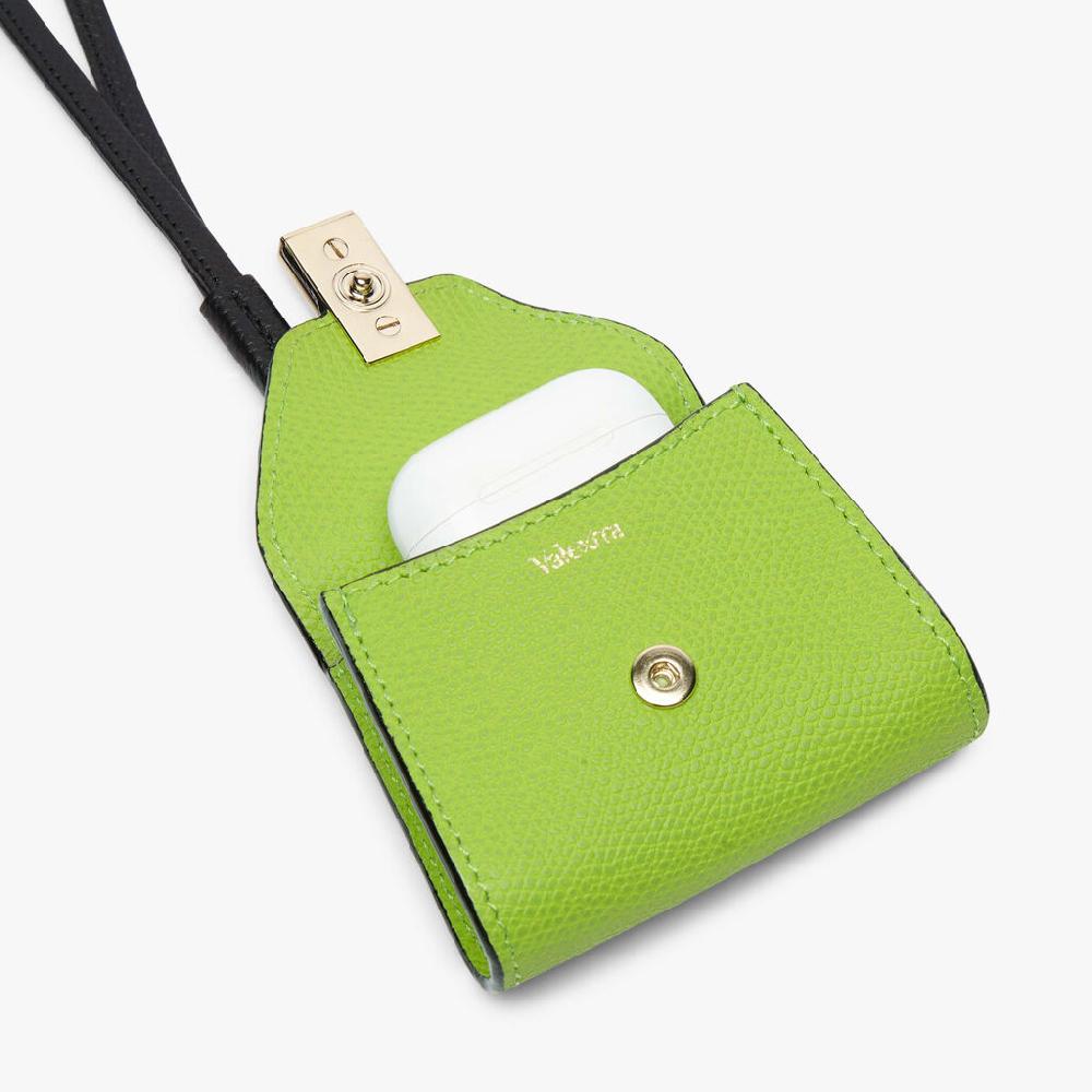 Valextra Charm per borsa da Donna in Pelle Verde | Valextra Iside Online