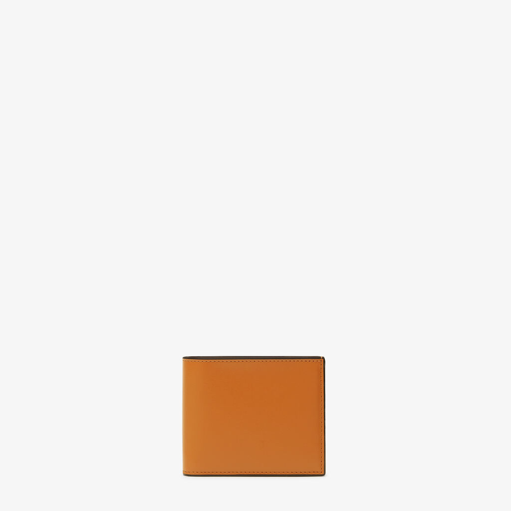 Valextra Portafoglio bifold da Uomo in Pelle Marrone Avana | Valextra